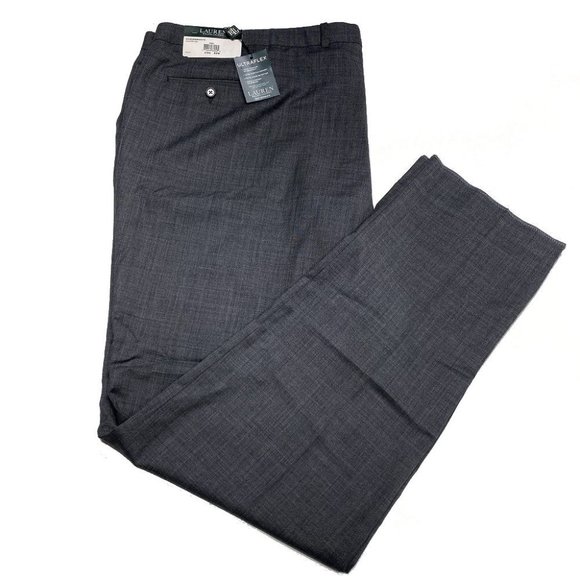 Lauren Ralph Lauren Wool Ultraflex Dress Pants - Picture 1 of 10